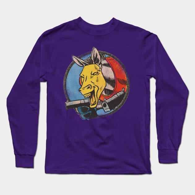 The Laughing Ass Long Sleeve T-Shirt by ThirteenthFloor